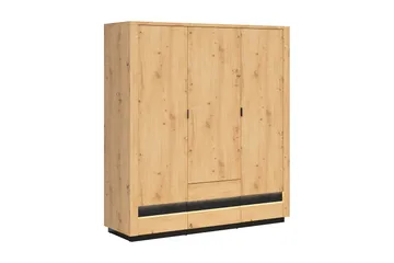 Forja Sovrumsset 181x56 cm - Natur/Svart - Möbler - Säng - Möbelset för sovrum