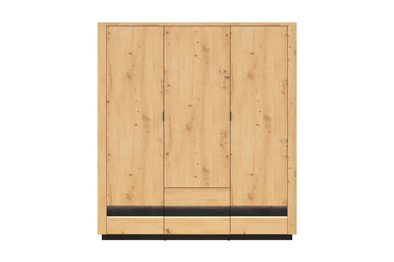 Forja Sovrumsset 181x56 cm - Natur/Svart - Möbler - Säng - Möbelset för sovrum