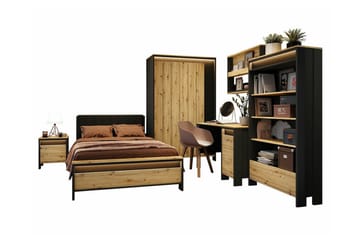 Rathmore Möbelset För Sovrum - Svart - Möbler - Säng - Möbelset för sovrum