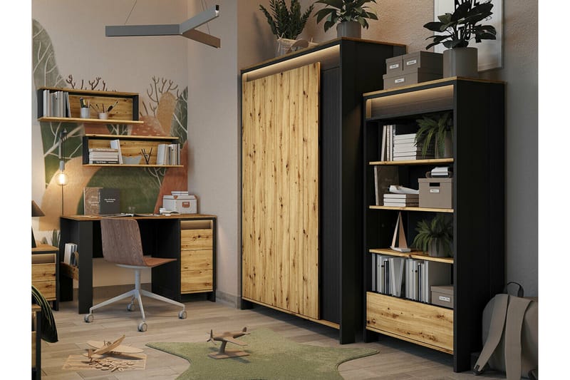 Rathmore Möbelset För Sovrum - Svart - Möbler - Säng - Möbelset för sovrum