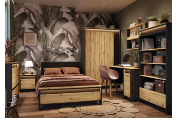 Rathmore Möbelset För Sovrum - Svart - Möbler - Säng - Möbelset för sovrum