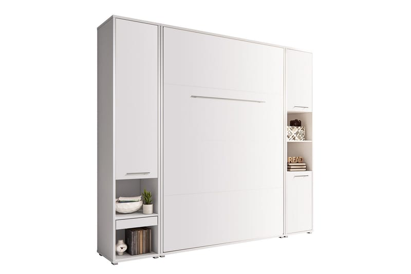 Rauk Sovrumsset sängskåp, Vit