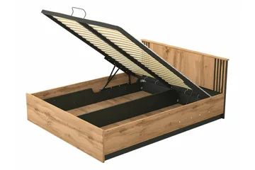 Strathy Möbelset För Sovrum - Svart - Möbler - Säng - Möbelset för sovrum