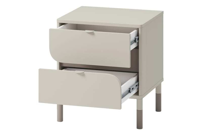 Monfort Möbelset För Sovrum - Beige - Möbler - Säng - Möbelset för sovrum