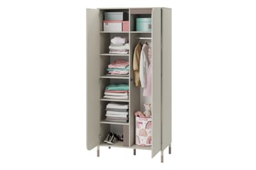 Monfort Möbelset För Sovrum - Beige - Möbler - Säng - Möbelset för sovrum