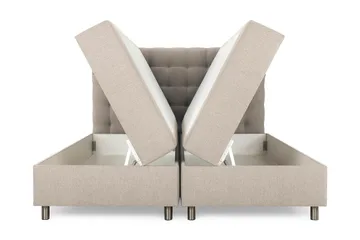 Montana Förvaringssäng 180x200 - Beige - Möbler - Säng - Enkelsäng