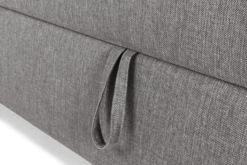 Montana Komplett Sängpaket med Förvaring 90x200 cm - Grå - Möbler - Säng - Enkelsäng