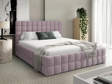 Morke Sängram med förvaring 180x200 cm - rosa - Möbler - Säng - Säng med förvaring