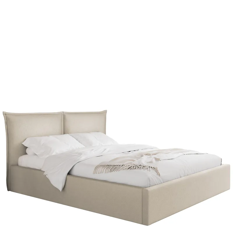 Morricon Sängram 160x200 cm, Beige