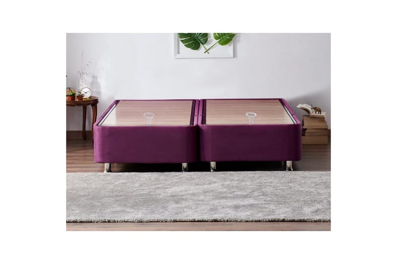 Mytikas Sängram 200x200 cm - Lila - Möbler - Säng - Sängram & sängstomme