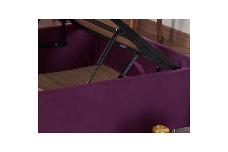Mytikas Sängram 200x200 cm - Lila - Möbler - Säng - Sängram & sängstomme