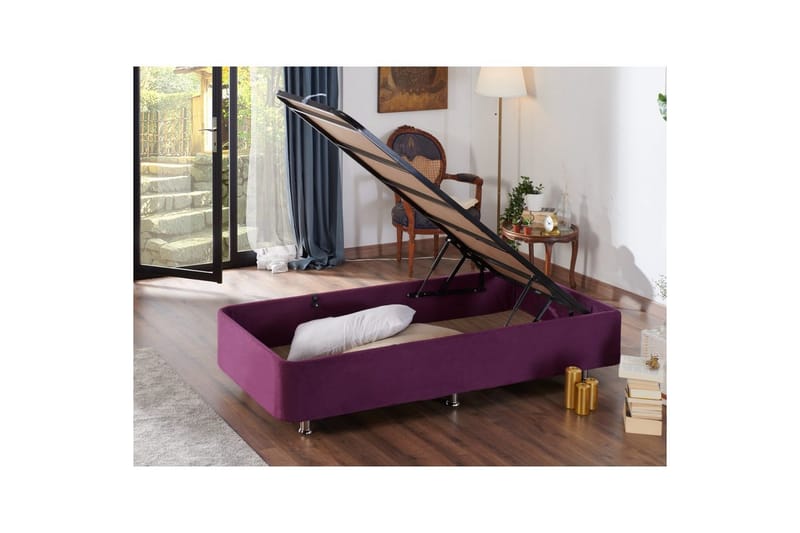 Mytikas Sängram 90x190 cm - Violet - Möbler - Säng - Sängram & sängstomme