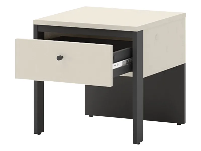 Navron Möbelset För Sovrum - Beige/Svart - Möbler - Säng - Möbelset för sovrum