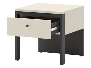 Navron Möbelset För Sovrum - Beige/Svart - Möbler - Säng - Möbelset för sovrum