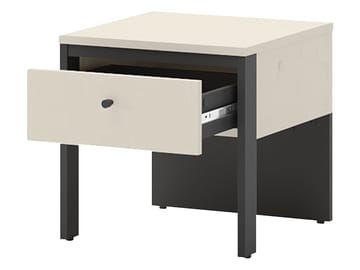 Navron Möbelset För Sovrum - Beige/Svart - Möbler - Säng - Möbelset för sovrum