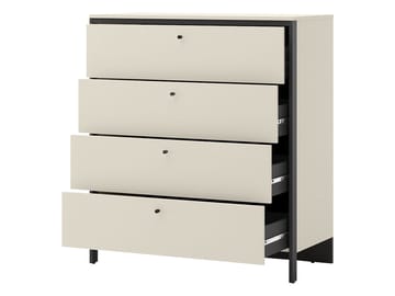 Navron Möbelset För Sovrum - Beige/Svart - Möbler - Säng - Möbelset för sovrum