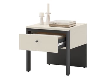 Navron Möbelset För Sovrum - Beige/Svart - Möbler - Säng - Möbelset för sovrum