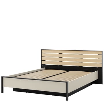 Navron Sängram 160x200 cm - Beige/Svart - Möbler - Säng - Sängram & sängstomme