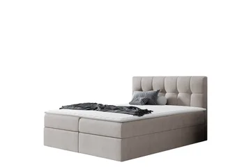 Neitisuanto Sängpaket Kontinentalsäng 140x200 cm - Beige - Möbler - Säng - Kontinentalsäng