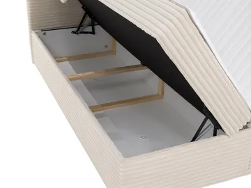Neyrin Sängpaket Kontinentalsäng 140x200 cm med Förvaring - Ljusgrå - Möbler - Säng - Kontinentalsäng