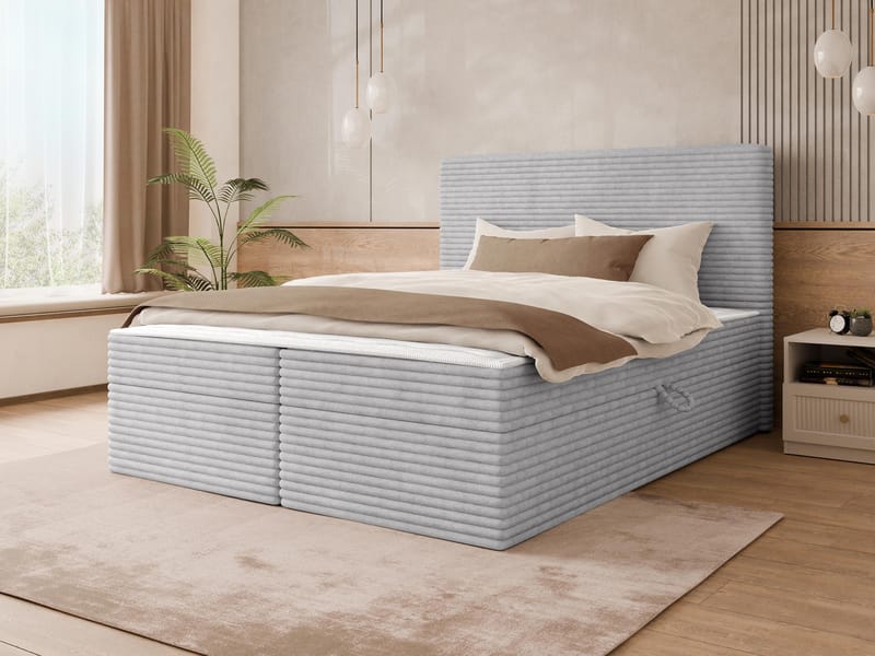 Neyrin Sängpaket Kontinentalsäng 140x200 cm med Förvaring - Möbler - Säng - Kontinentalsäng