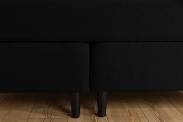 Nice Deluxe Komplett Sängpaket 160x200 - Svart - Möbler - Säng - Kontinentalsäng