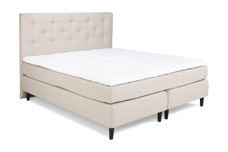 Nice Deluxe Komplett Sängpaket 180x200 - Beige - Möbler - Säng - Kontinentalsäng