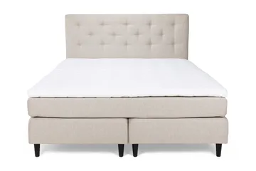 Nice Deluxe Komplett Sängpaket 180x200 - Beige - Möbler - Säng - Kontinentalsäng