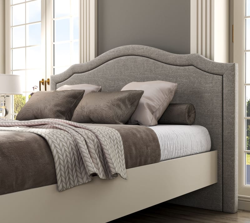 Nimora Dubbelsängram 180x200 cm - Crème, ek, grå - Möbler - Säng - Säng med förvaring