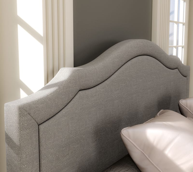 Nimora Dubbelsängram 180x200 cm - Crème, ek, grå - Möbler - Säng - Säng med förvaring