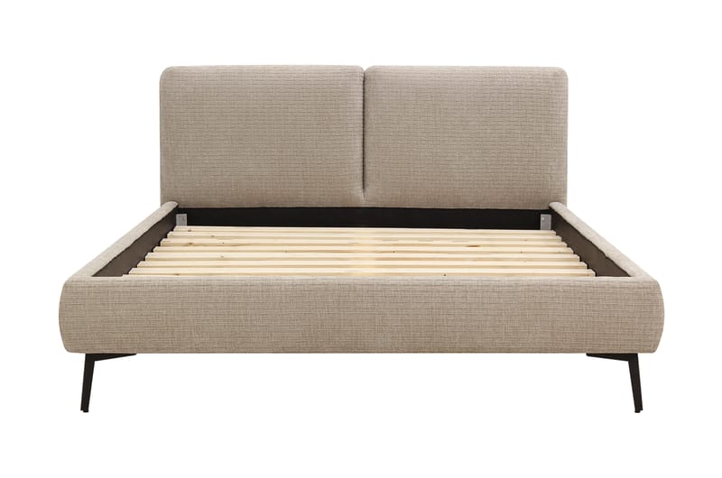Nordic Komplett Sängpaket 120x200 cm med sänggavel - Beige - Möbler - Säng - Ramsäng