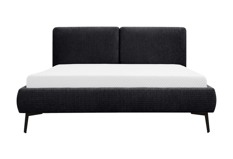 Nordic Komplett Sängpaket 120x200 cm med sänggavel - Mörkgrå - Möbler - Säng - Ramsäng