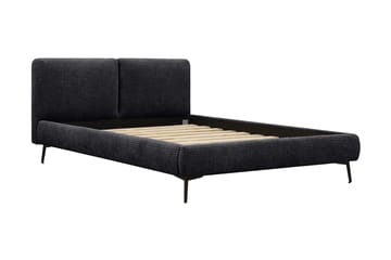 Nordic Komplett Sängpaket 120x200 cm med sänggavel - Mörkgrå - Möbler - Säng - Ramsäng