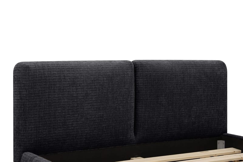 Nordic Komplett Sängpaket 120x200 cm med sänggavel - Mörkgrå - Möbler - Säng - Ramsäng