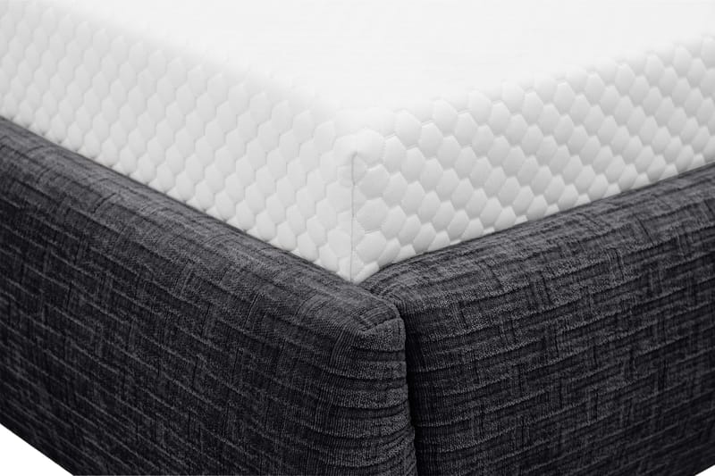 Nordic Komplett Sängpaket 120x200 cm med sänggavel - Mörkgrå - Möbler - Säng - Ramsäng