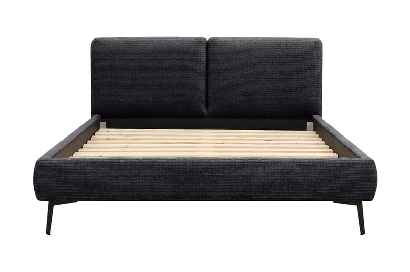 Nordic Komplett Sängpaket 120x200 cm med sänggavel - Mörkgrå - Möbler - Säng - Ramsäng