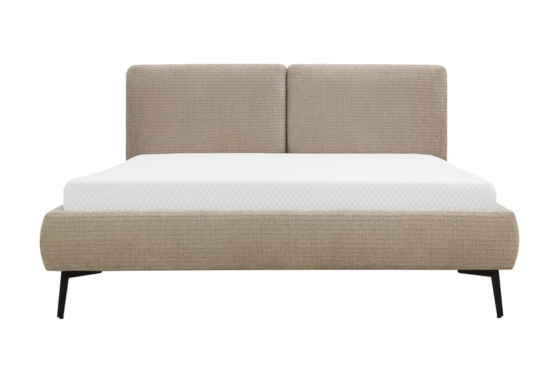 Nordic Komplett Sängpaket 140x200 cm med sänggavel - Beige - Möbler - Säng - Ramsäng
