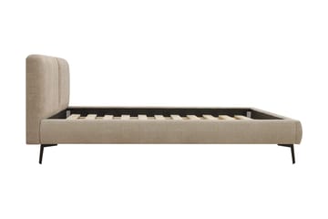 Nordic Komplett Sängpaket 140x200 cm med sänggavel - Beige - Möbler - Säng - Ramsäng