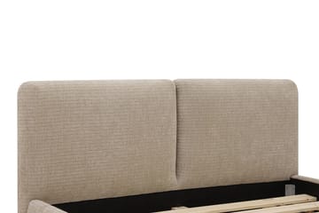 Nordic Komplett Sängpaket 140x200 cm med sänggavel - Beige - Möbler - Säng - Ramsäng