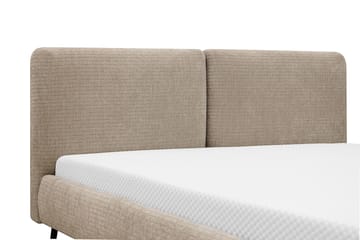 Nordic Komplett Sängpaket 140x200 cm med sänggavel - Beige - Möbler - Säng - Ramsäng
