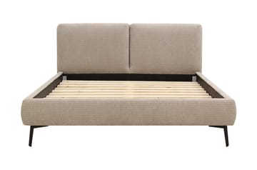Nordic Komplett Sängpaket 140x200 cm med sänggavel - Beige - Möbler - Säng - Ramsäng