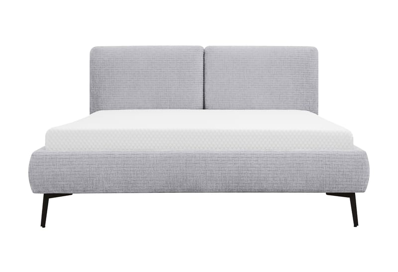 Nordic Komplett Sängpaket 140x200 cm med sänggavel - Grå - Möbler - Säng - Ramsäng