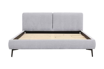 Nordic Komplett Sängpaket 160x200 cm med sänggavel - Grå - Möbler - Säng - Ramsäng