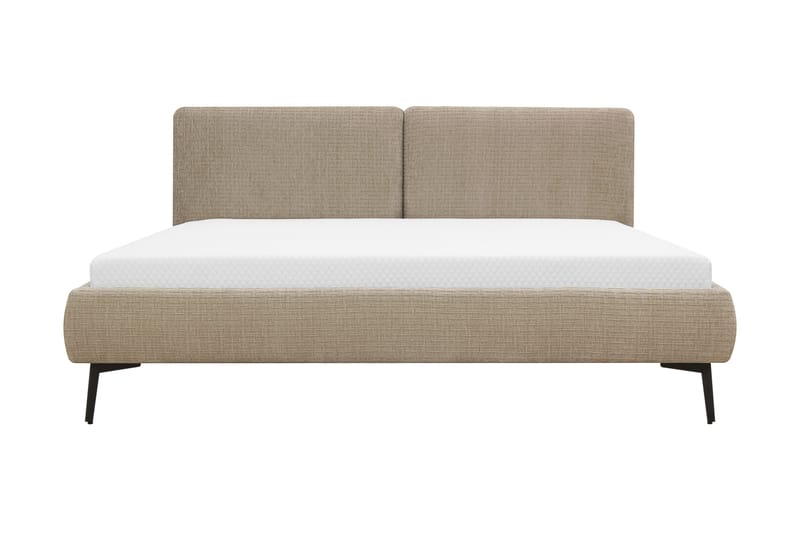 Nordic Komplett Sängpaket 180x200 cm med sänggavel - Beige - Möbler - Säng - Ramsäng
