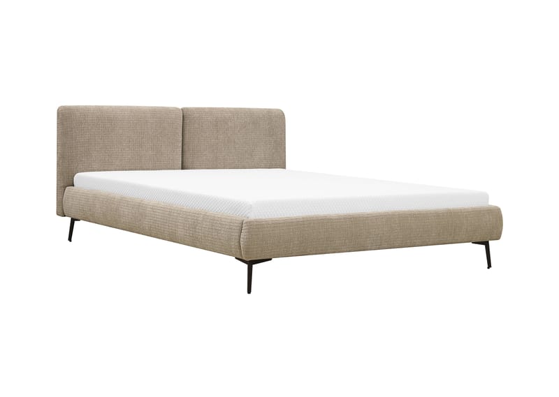 Nordic Komplett Sängpaket 180x200 cm med sänggavel - Beige - Möbler - Säng - Ramsäng