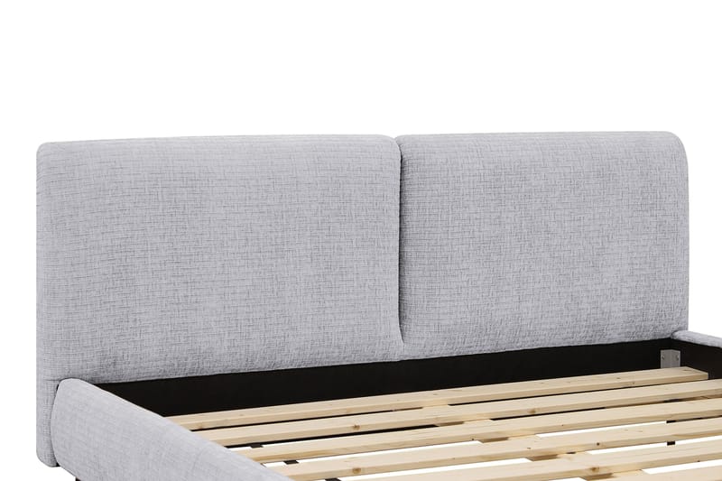 Nordic Komplett Sängpaket 180x200 cm med sänggavel - Grå - Möbler - Säng - Ramsäng