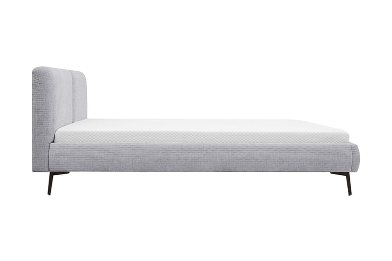 Nordic Komplett Sängpaket 180x200 cm med sänggavel - Grå - Möbler - Säng - Ramsäng