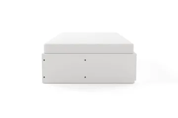 Norrvik Sängram 90x200 cm med förvaring inklusive madrass - Vit - Möbler - Säng - Sängram & sängstomme