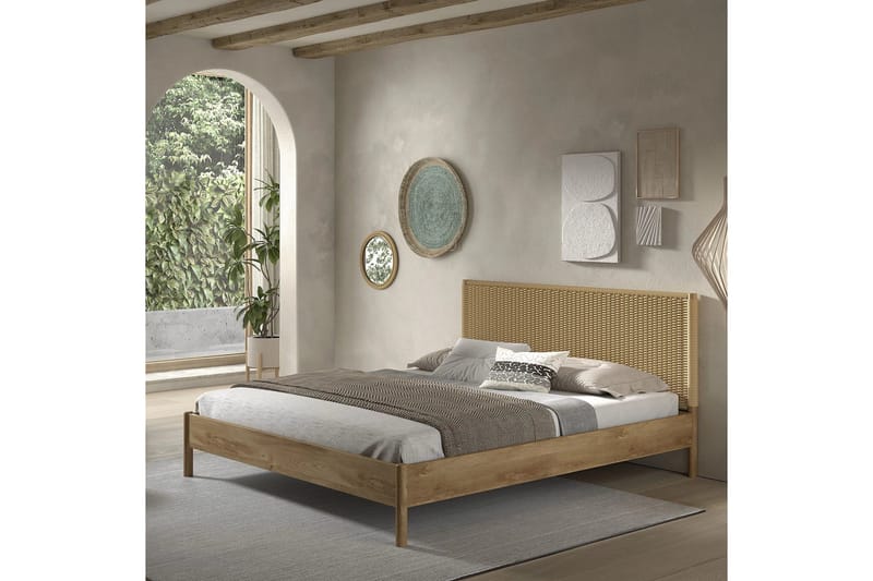 Oliv Sängram - Ek - Möbler - Säng - Sängram & sängstomme