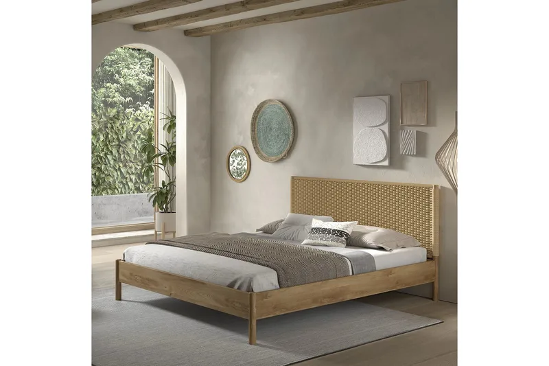 Oliv Sängram - Ek - Möbler - Säng - Sängram & sängstomme